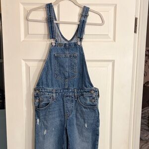 Blue Denim Overalls